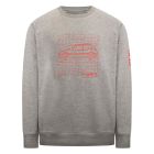 SWEAT PEUGEOT 205 GTI GRIS HOMME