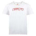 T-SHIRT PEUGEOT E-208 GTI BLANC