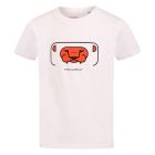 T-SHIRT PEUGEOT HYPERSQUARE ENFANT BLANC