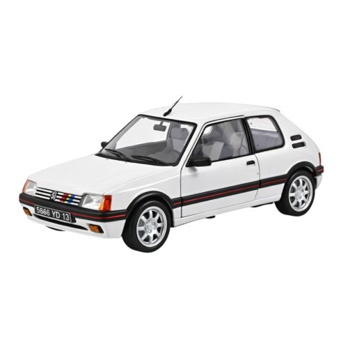 MINIATURE PEUGEOT 205 GTI 1.9 1/18 1989 BLANC MEIJE