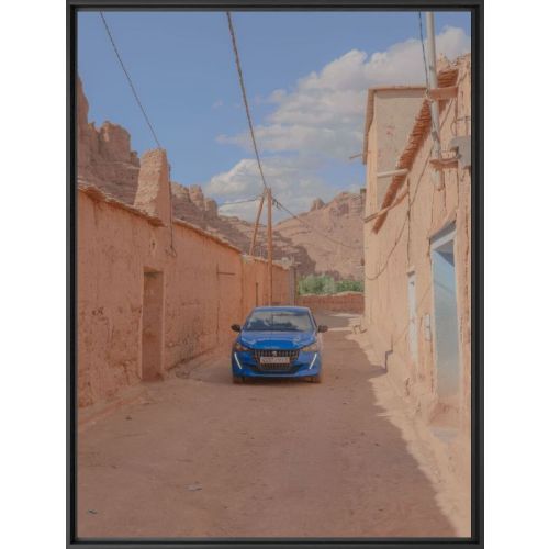 PHOTOGRAPHIE D'ART PEUGEOT X YELLOWKORNER « BLUE OASIS »