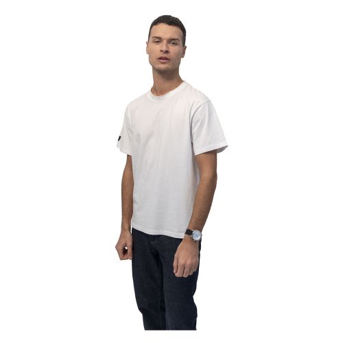 T-SHIRT BRAND LOGO BLANC HOMME 
