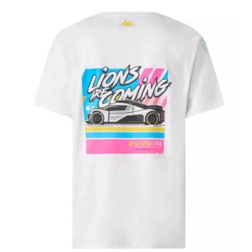 T-SHIRT ENFANT LIONS PEUGEOT SPORT X KAPPA